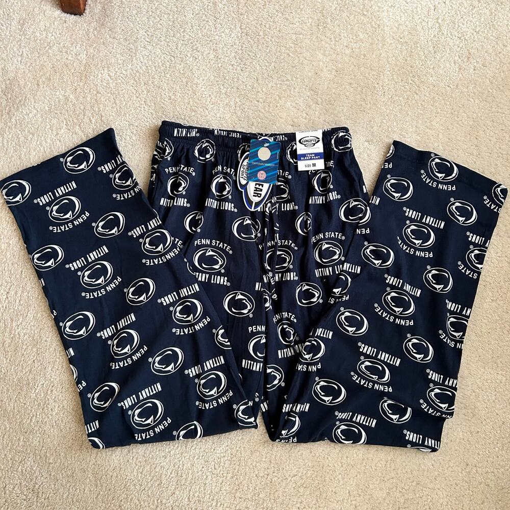 NWT Penn State NCAA Nittany Lions Team Sleep Pants Young Men's Medium